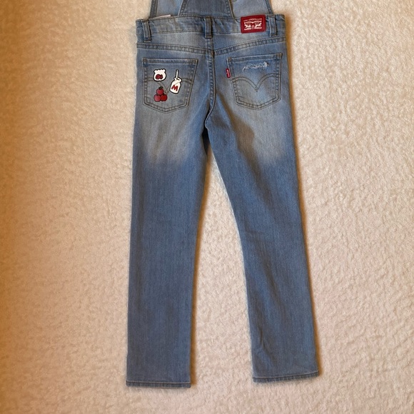 Levi’s Children’s Hello Kitty Overalls Size 6 REG - Picture 3 of 9